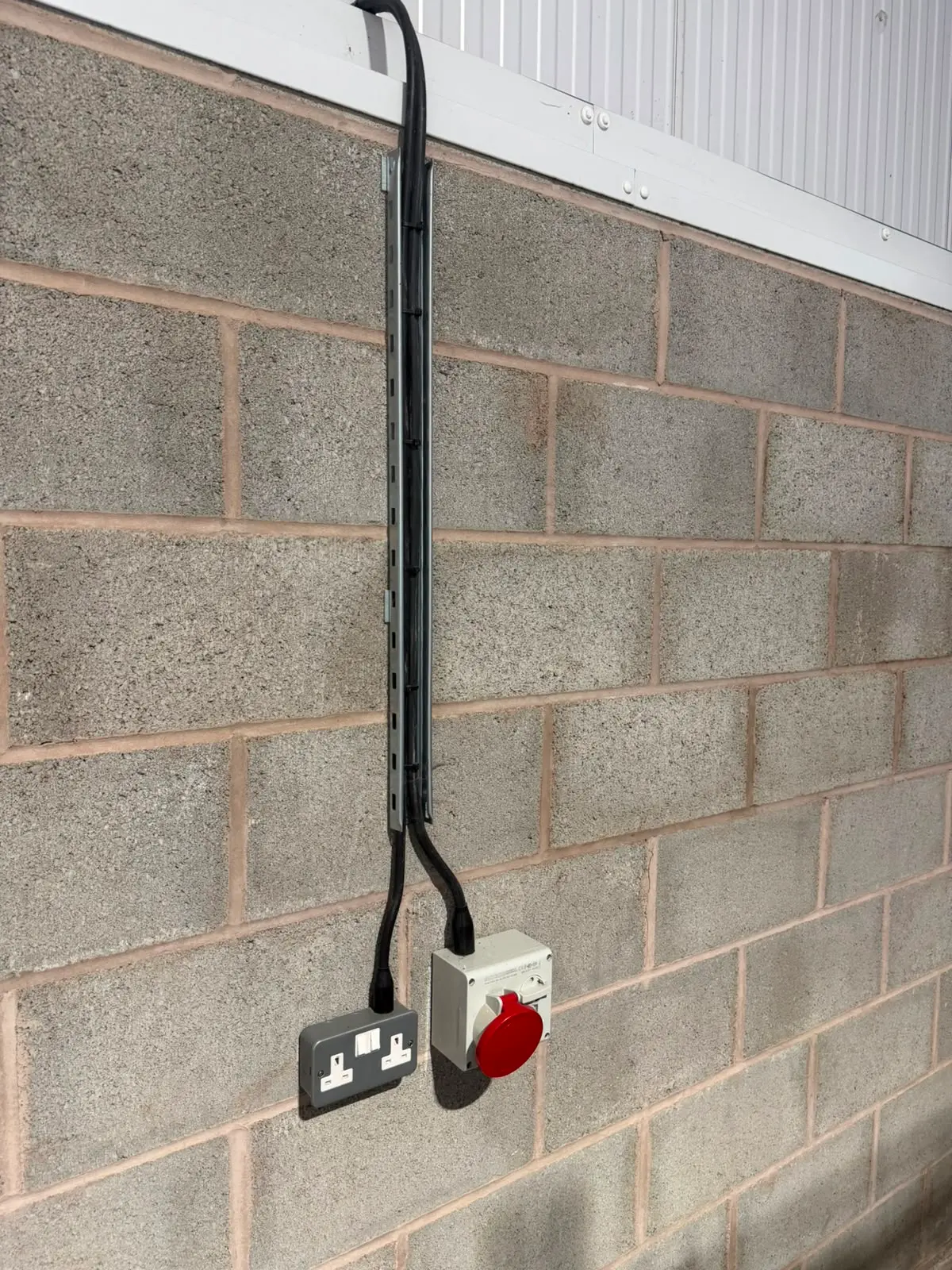 Electrical installation carried out by INET Fire & Security