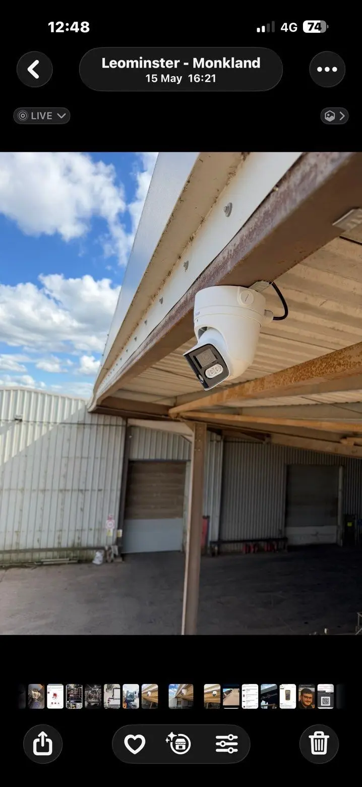 Perimeter CCTV protection camera
